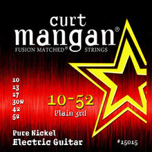 Load image into Gallery viewer, Curt Mangan Pure Nickel Electric Guitar Strings 10-52