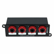 Load image into Gallery viewer, Temple Audio Design 4-way MOD-4X Jack Patch Module