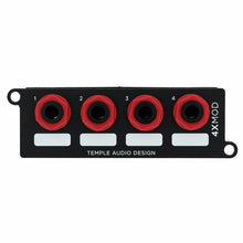 Load image into Gallery viewer, Temple Audio Design 4-way MOD-4X Jack Patch Module