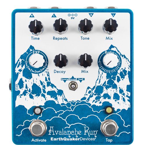 EarthQuaker Devices Avalanche Run 2 - Stereo Delay and Reverb