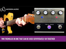 Load and play video in Gallery viewer, Jackson Audio TWIN TREM - Harmonic & Optical Tremolo pedal