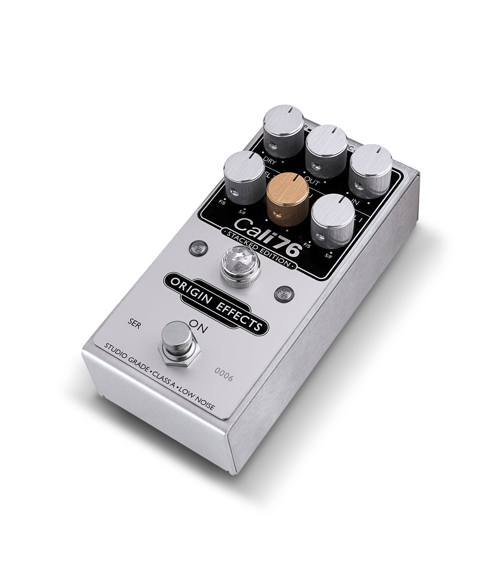 cali76 compressor pedal Cali76 Stacked Edition Guitar Compressor from Origin Effects -Buy here – ToneDoctor