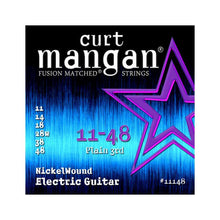 Load image into Gallery viewer, Curt Mangan Nickel Wound Electric Guitar Strings 11-48