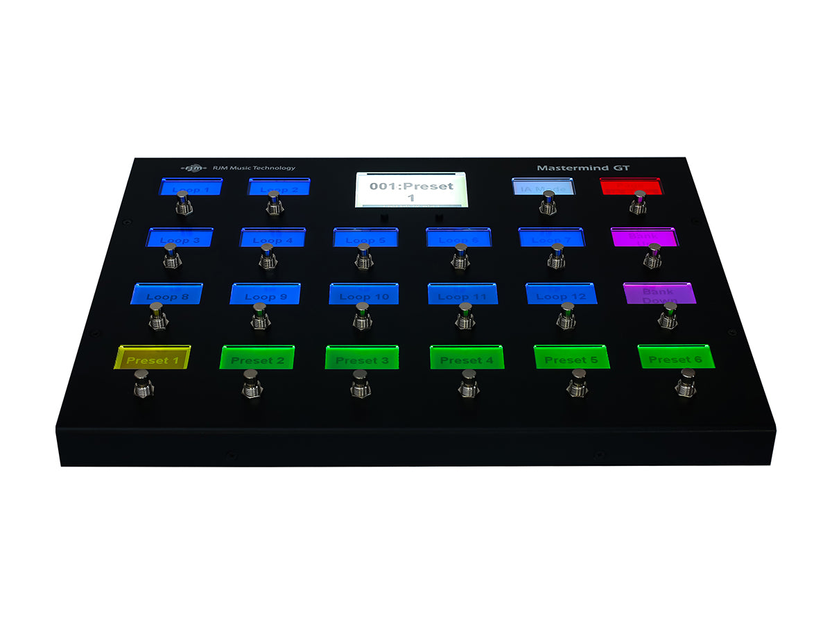 Mastermind GT22 Midi Controller Pedal from RJM Music - Click here