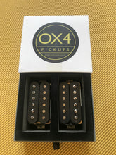 Load image into Gallery viewer, OX4 Beano PAF style Humbucker set, Double Black