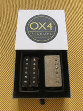Load image into Gallery viewer, OX4 Page Humbucker set, Aged