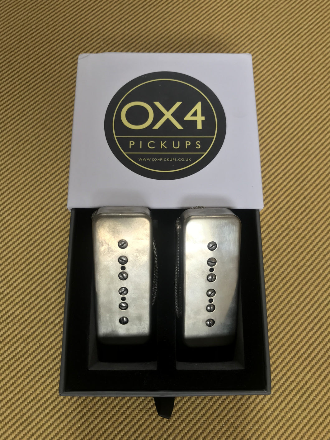 OX4 P90 Soapbar set, Aged Metal Covers