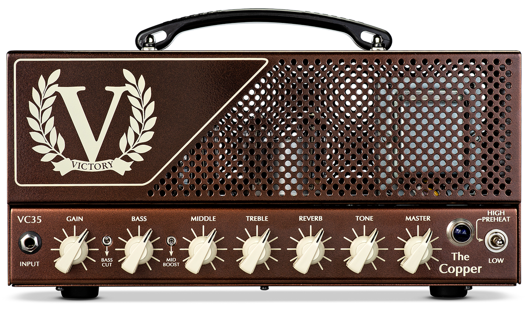 Victory VC35 The Copper Lunch Box Tube Amplifier Head