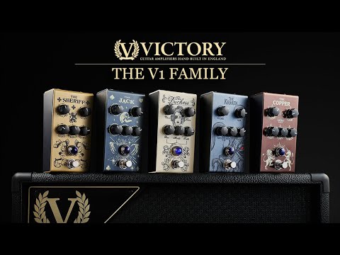 Copper V1 Overdrive Pedal for guitar by Victory - Buy here