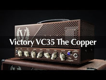 Load and play video in Gallery viewer, Victory VC35 The Copper Lunch Box Tube Amplifier Head