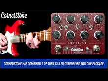 Load and play video in Gallery viewer, Cornerstone Imperium Dual Overdrive Pedal - Daje Drive --- SALE -25%