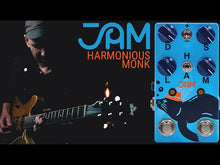 Load and play video in Gallery viewer, JAM Pedals Harmonious Monk Harmonic Tremolo Pedal - SALE !!!
