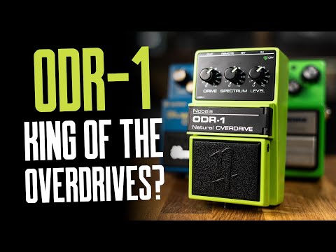 ODR-1 BC Overdrive & Boost pedal Green from Nobels - Click here