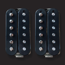 Load image into Gallery viewer, OX4 Hot Duane &quot;Hot vintage&quot; PAF style Humbucker set, Double Black
