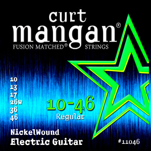Curt Mangan Nickel Wound Electric Guitar Strings 10-46