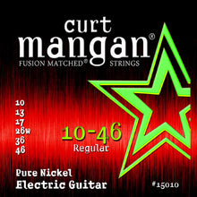 Load image into Gallery viewer, Curt Mangan Pure Nickel Electric Guitar Strings 10-46
