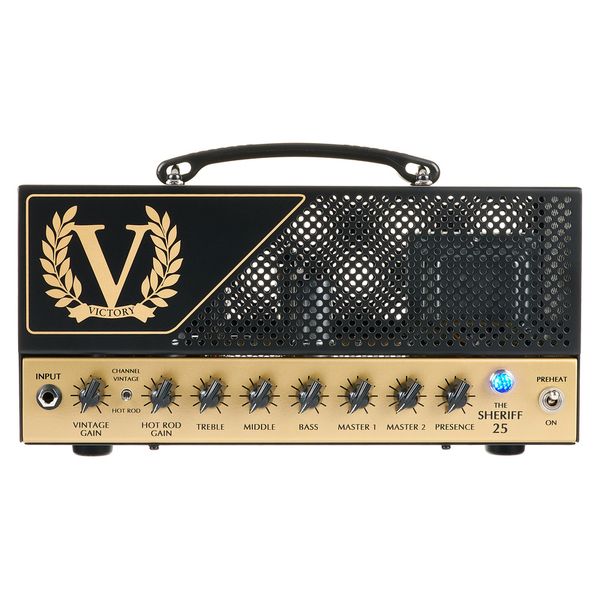 Victory Sheriff 25 Lunch Box Tube Amplifier Head