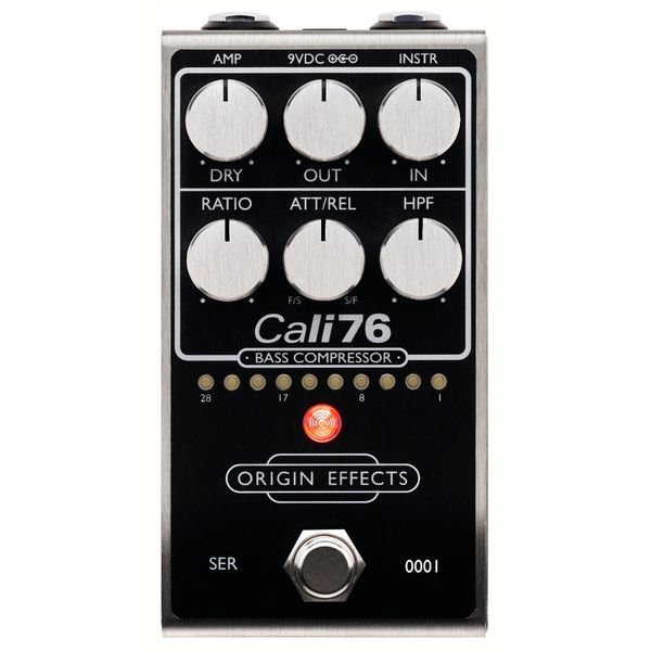 Origin Effects Cali76 V2 Bass Compressor - BLACK  -  PREORDER