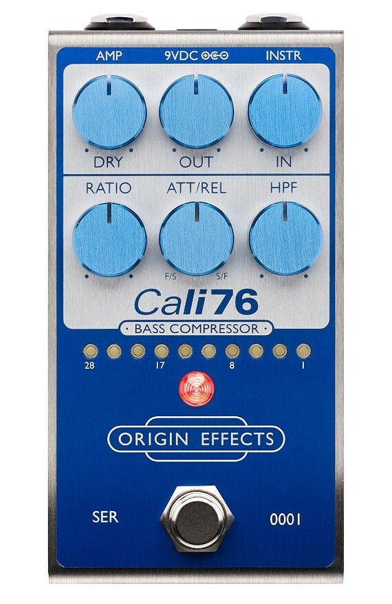 Origin Effects Cali76 V2 Bass Compressor - Super Vintage  -  PREORDER