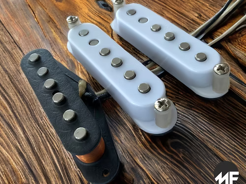 Mark Foley 54 Strat pickup set — AGED — Authentic 1950's stratocaster tone