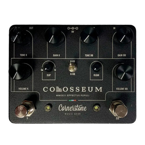 best dual overdrive pedal Cornerstone Colosseum Dual Overdrive Pedal