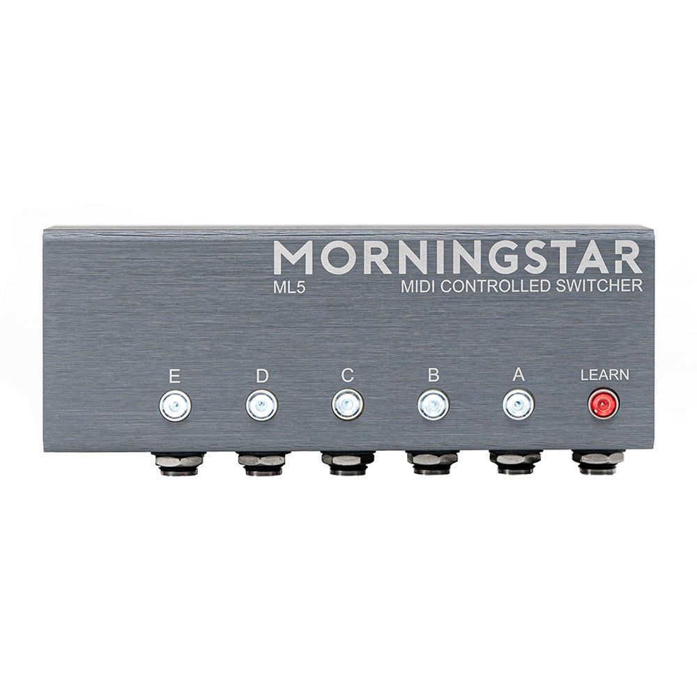 ML5 Loop Switcher for guitar pedals by Morningstar - Buy Here