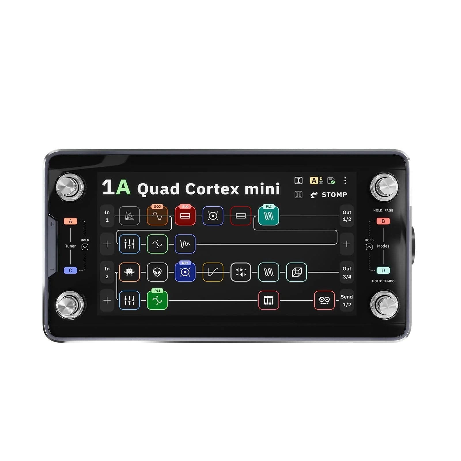 ギター Neural Dsp QUAD CORTEX MINI Quad Cortex Mini Profiler Multi Effect Guitar by Neural DSP -Buy