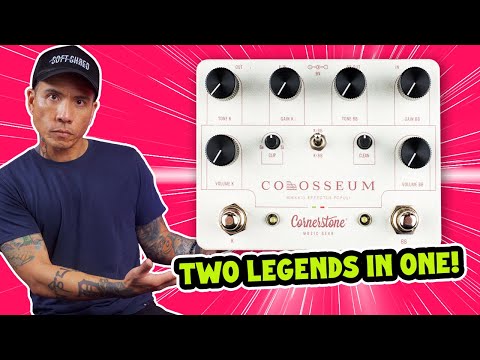 cornerstone colosseum pedal Colosseum Dual Overdrive Pedal for Guitar by Cornerstone