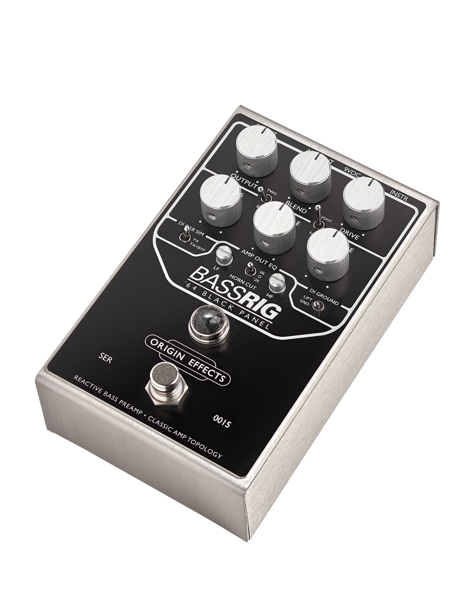 BASSRIG ´64 Black Panel -Fender Bass Amp w DI Origin Effects -Buy