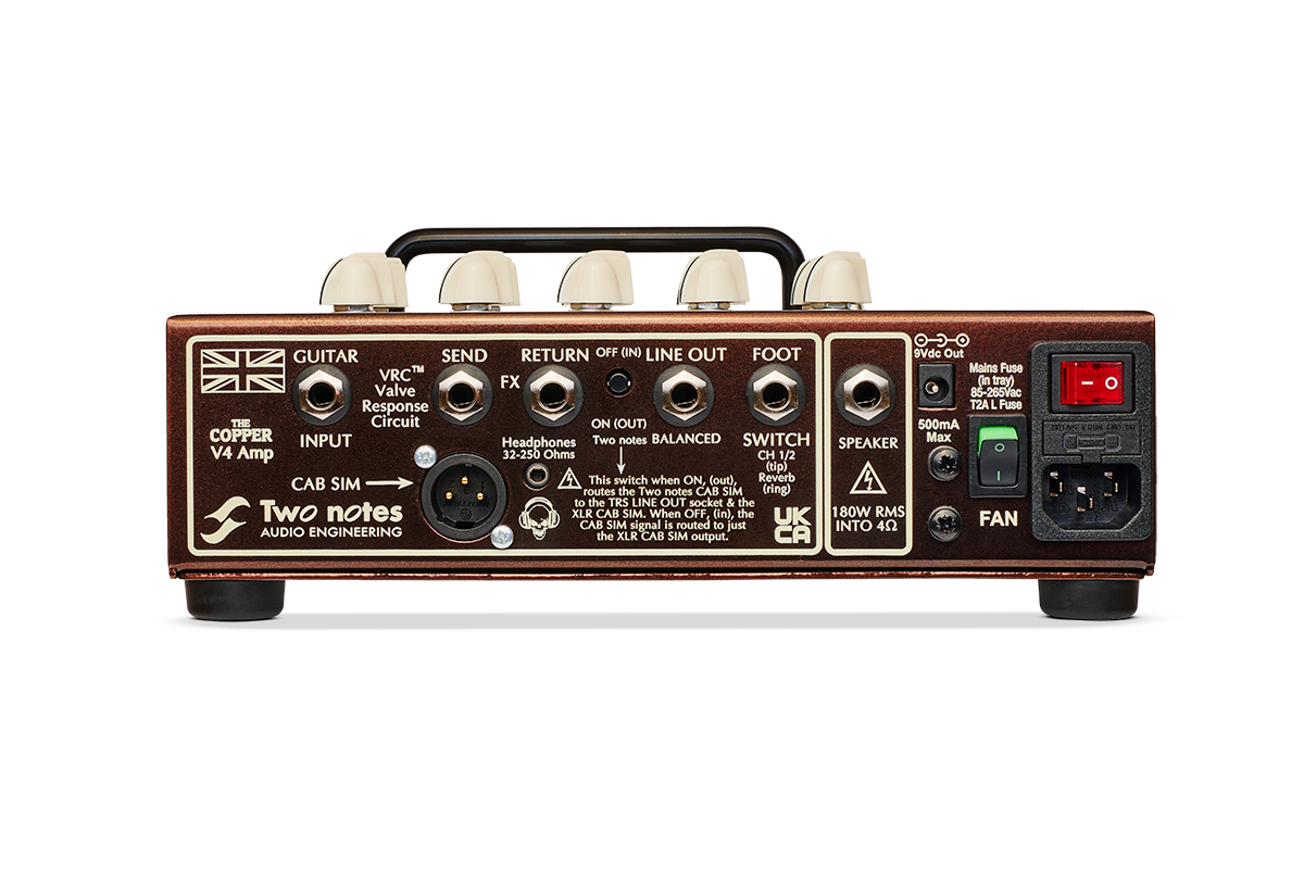 victory the copper pedal V4 The Copper Guitar Amp (Two Notes) 2022 Spec. by Victory