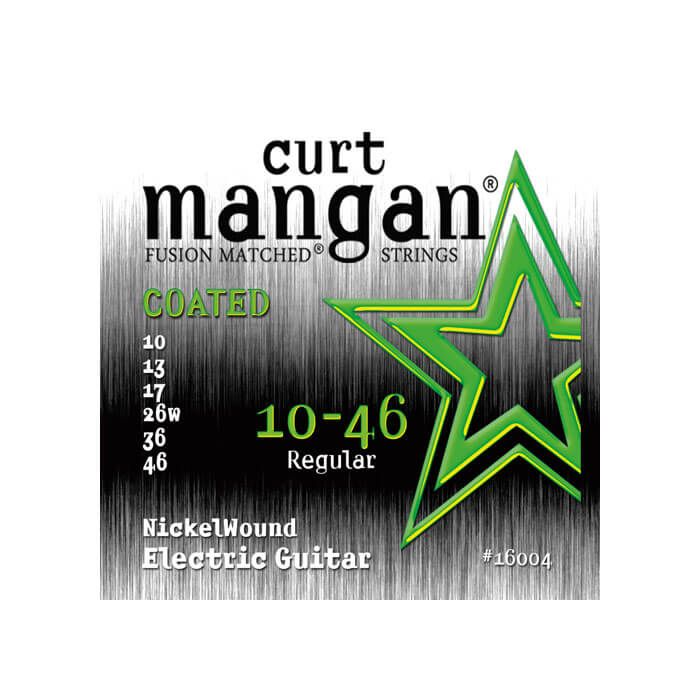 Curt Mangan Nickel Wound COATED Electric Guitar Strings 10-46