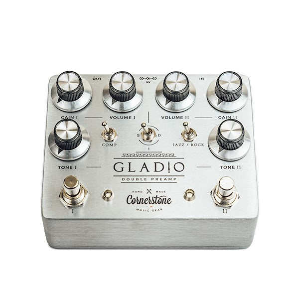 Gladio Double Preamp Overdrive Silver Dumble Cornerstone - Click here