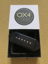 Load image into Gallery viewer, OX4 P90 Dogear bridge pickup, Black
