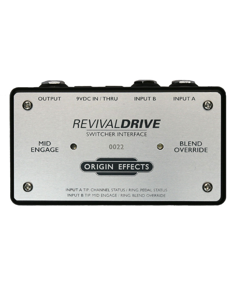 Origin Effects RevivalDrive Switcher Interface - MIDI