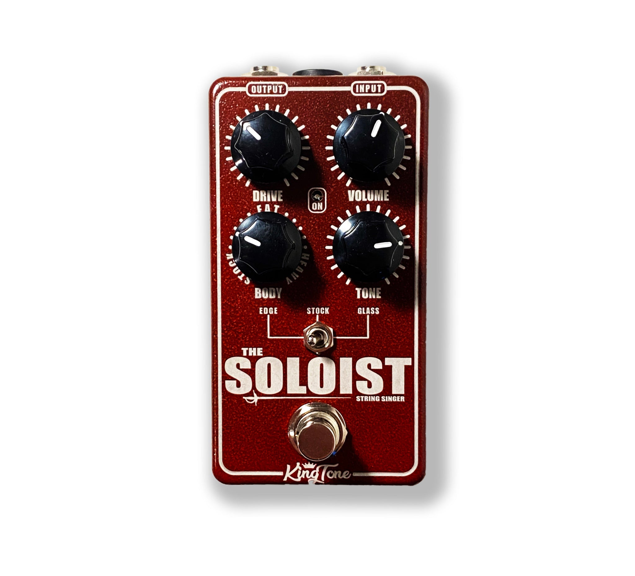 duelist guitar pedal The Soloist Overdrive Red Tube Screamer from KingTone
