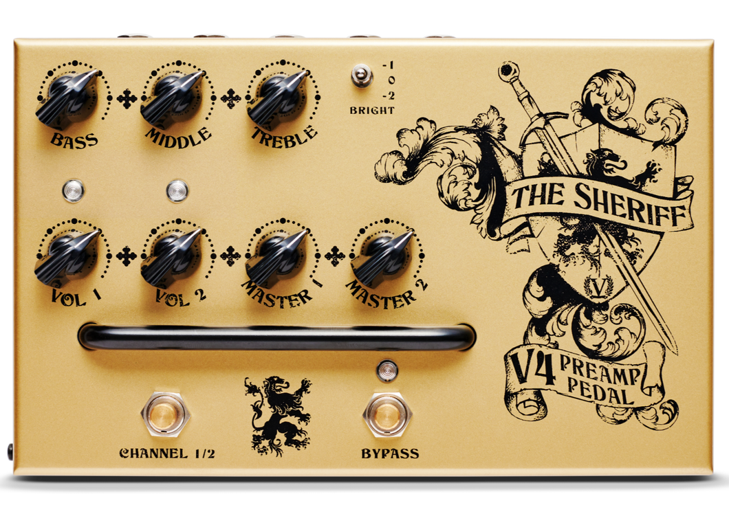 Victory V4 The Sheriff Preamp Pedal - PREORDER
