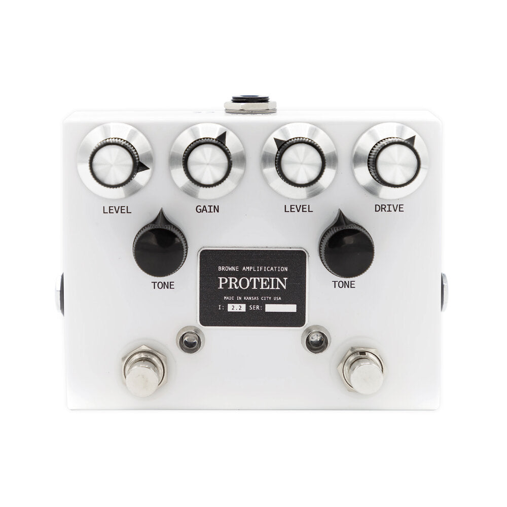 protein drive pedal Protein Dual Overdrive Black for guitar Browne Amplification -Buy here – ToneDoctor