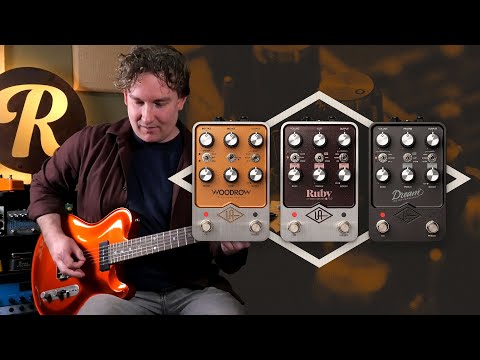 ruby guitar pedal UAFX Ruby '63 Top Boost Amplifier Pedal by Universal Audio