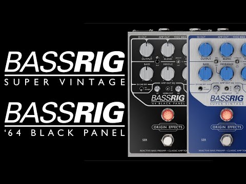BASSRIG ´64 Black Panel -Fender Bass Amp w DI Origin Effects -Buy