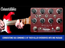 Load and play video in Gallery viewer, Cornerstone Imperium Dual Overdrive Pedal - Daje Drive
