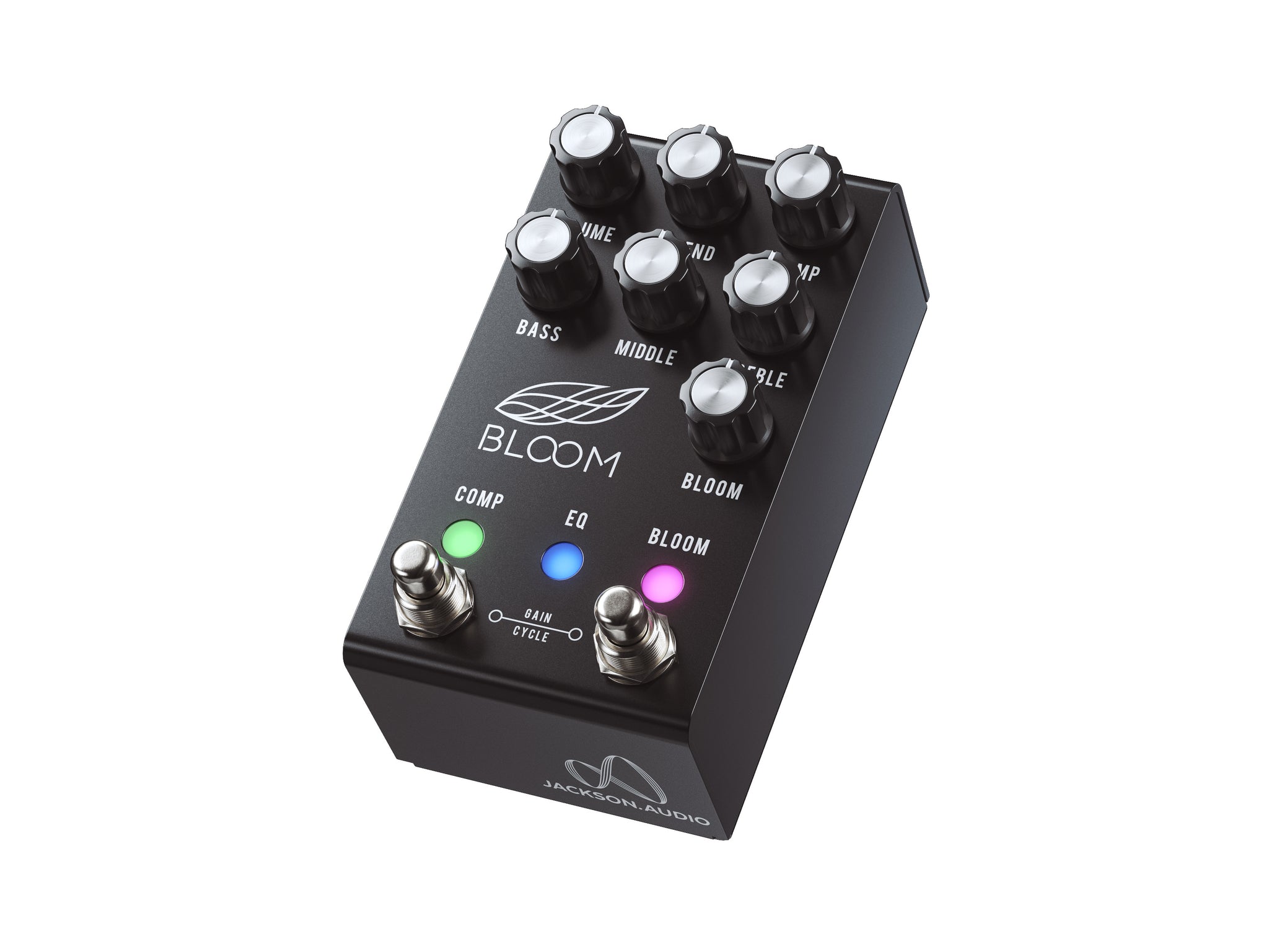 jackson audio pedals Bloom v2 Compressor EQ & Boost/Sustain MIDI Jackson Audio